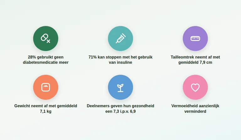 Studie: KeerDiabetes2Om — 71% kon stoppen met insuline